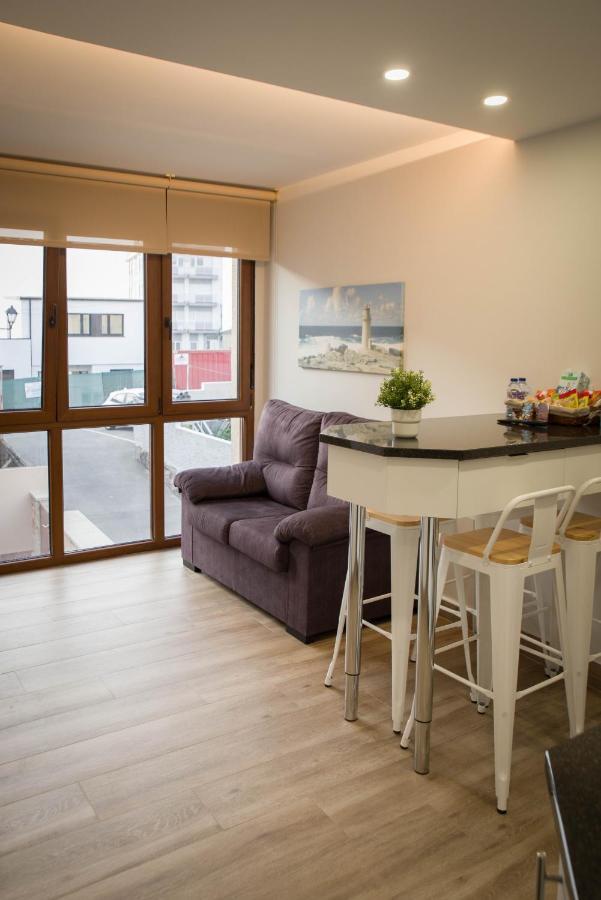 Apartamentos Turisticos Haz Amigo Muxia Bagian luar foto