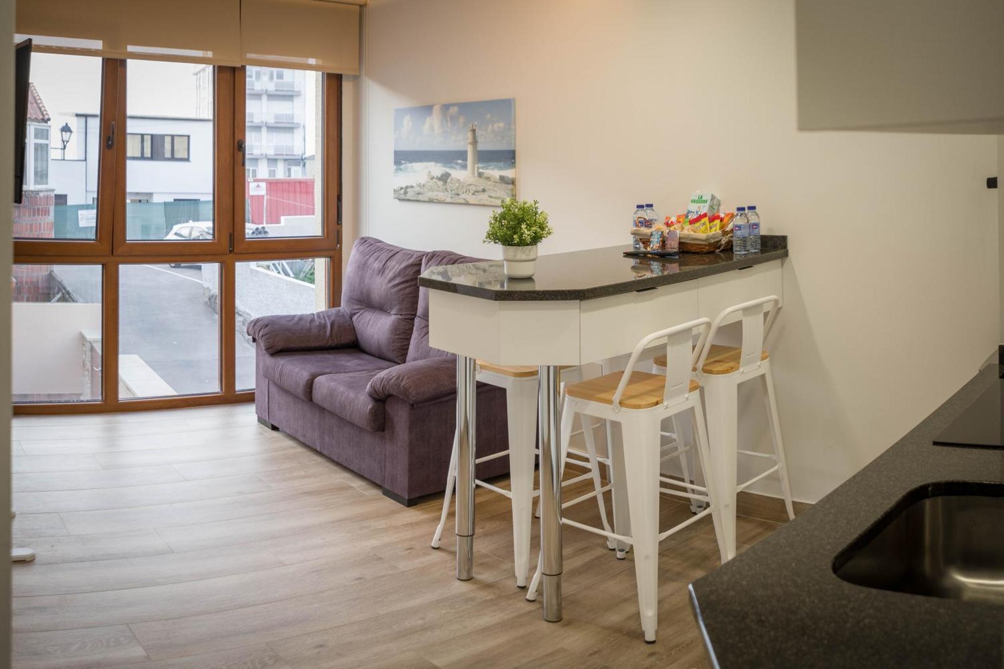 Apartamentos Turisticos Haz Amigo Muxia Ruang foto